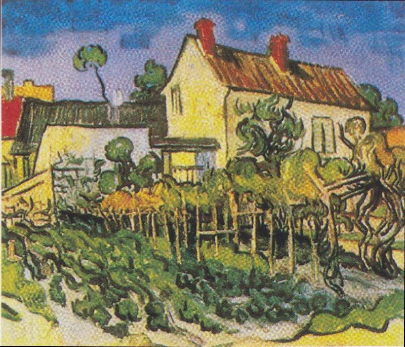 Vincent Van Gogh Das Haus von Pere Eloi Spain oil painting art